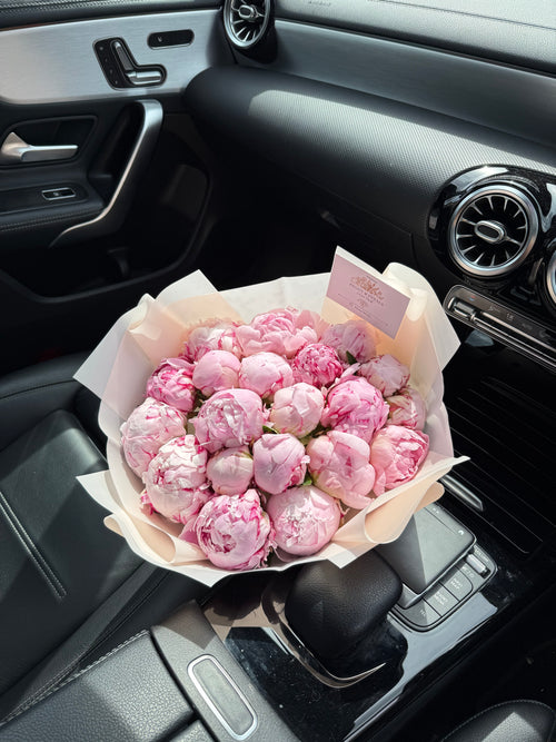 20 Pink Peonies