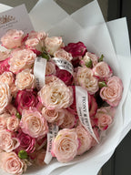 Rosé Fresca Medium Mixed Bouquet