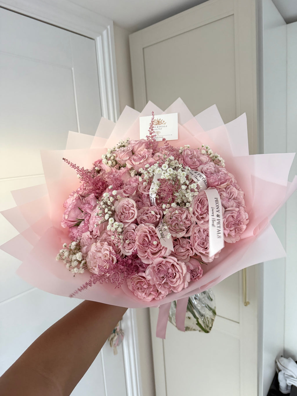 Lilac Baby Flow Large Mixed Bouquet