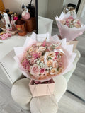 Blush Chantilly Medium Mixed Bouquet