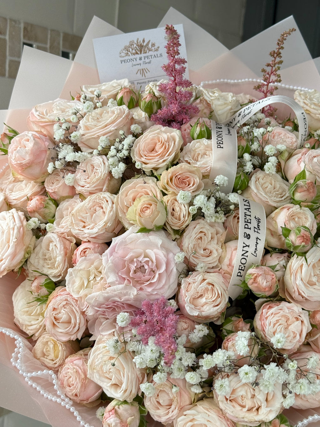 Ballet Bloom Large Mixed Rose Bouquet