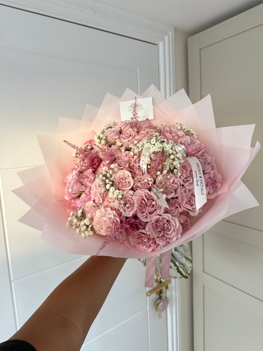 Lilac Baby Flow Large Mixed Bouquet