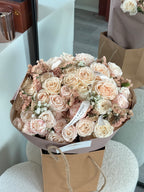 Moonlit Blush Medium Mixed Bouquet
