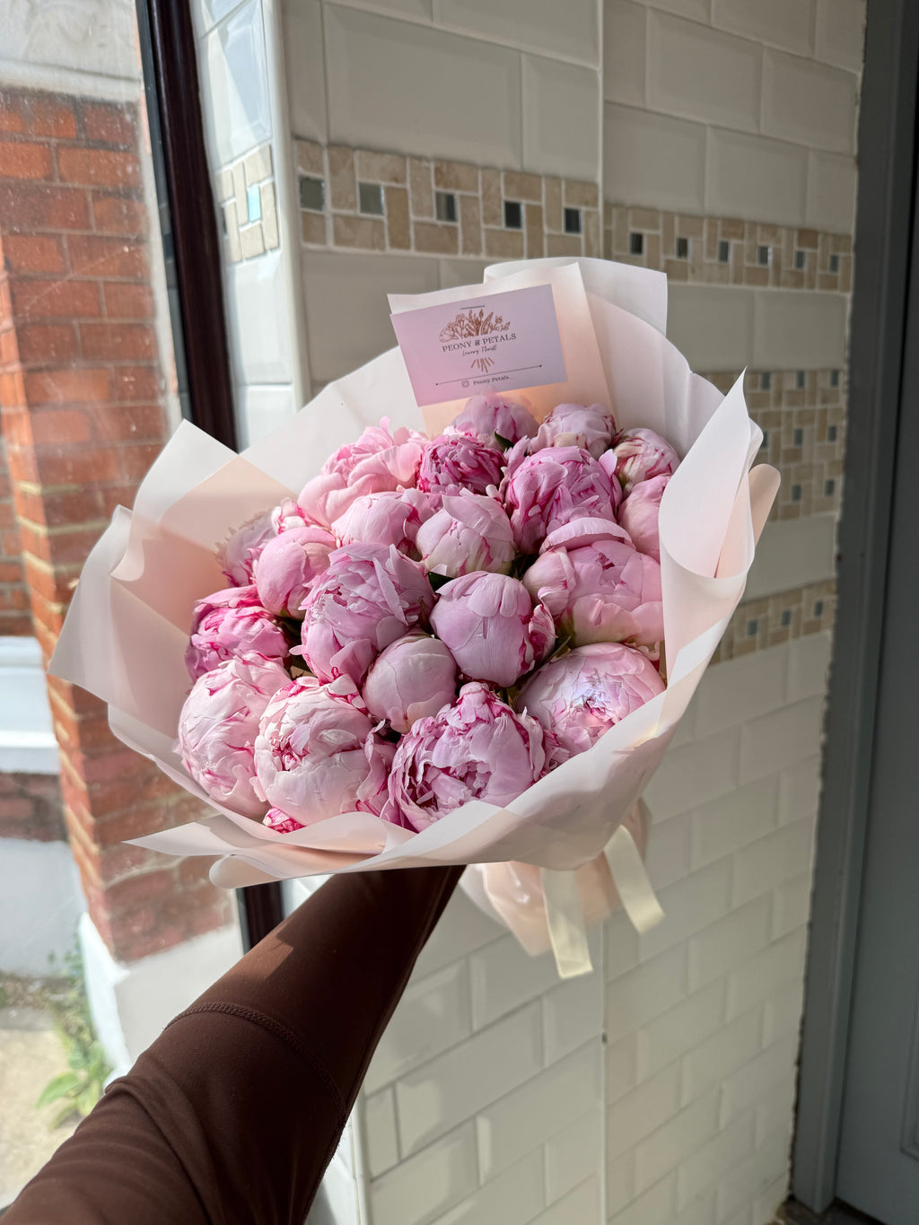 20 Pink Peonies