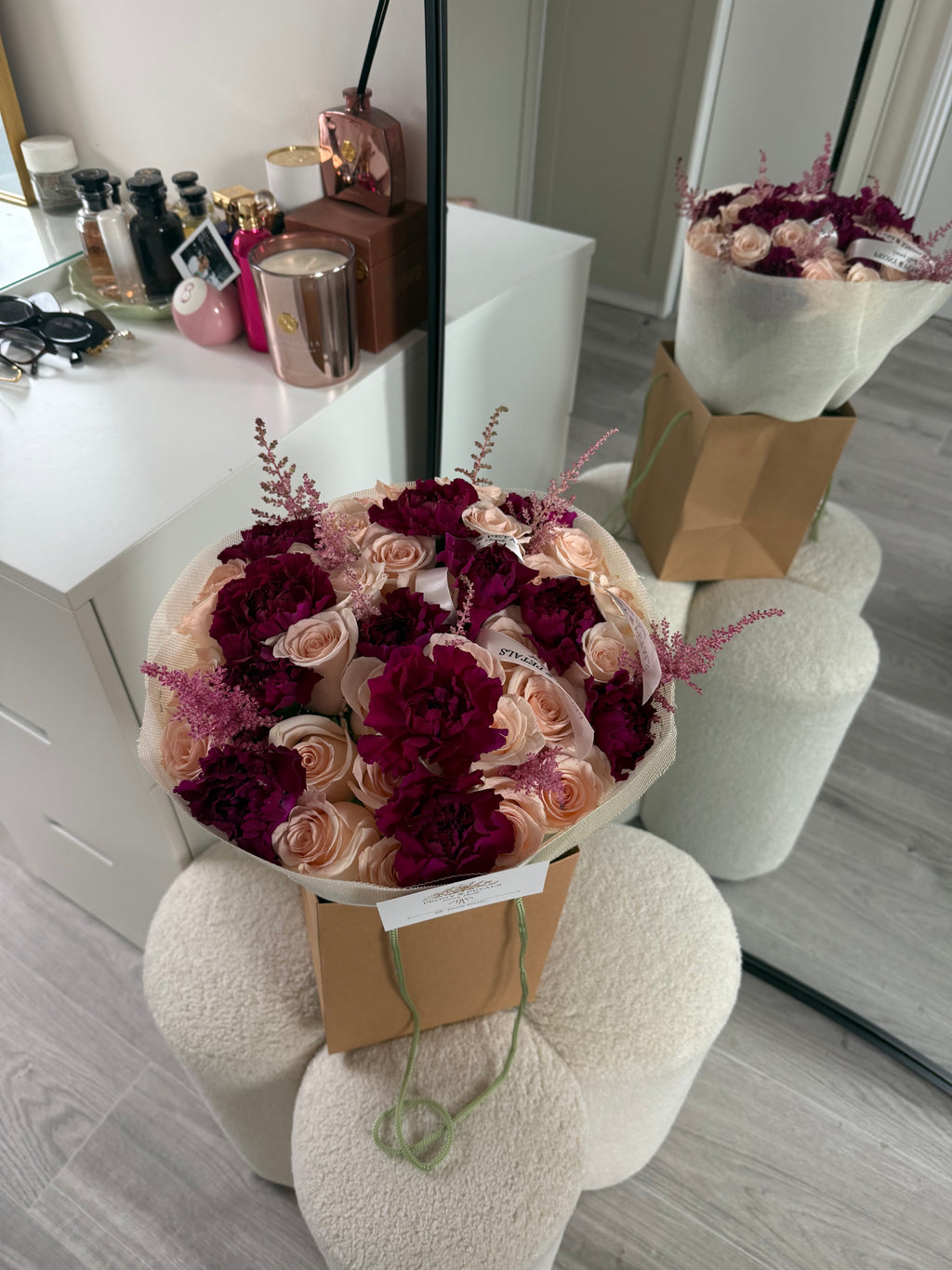 Bordeaux Blush Large