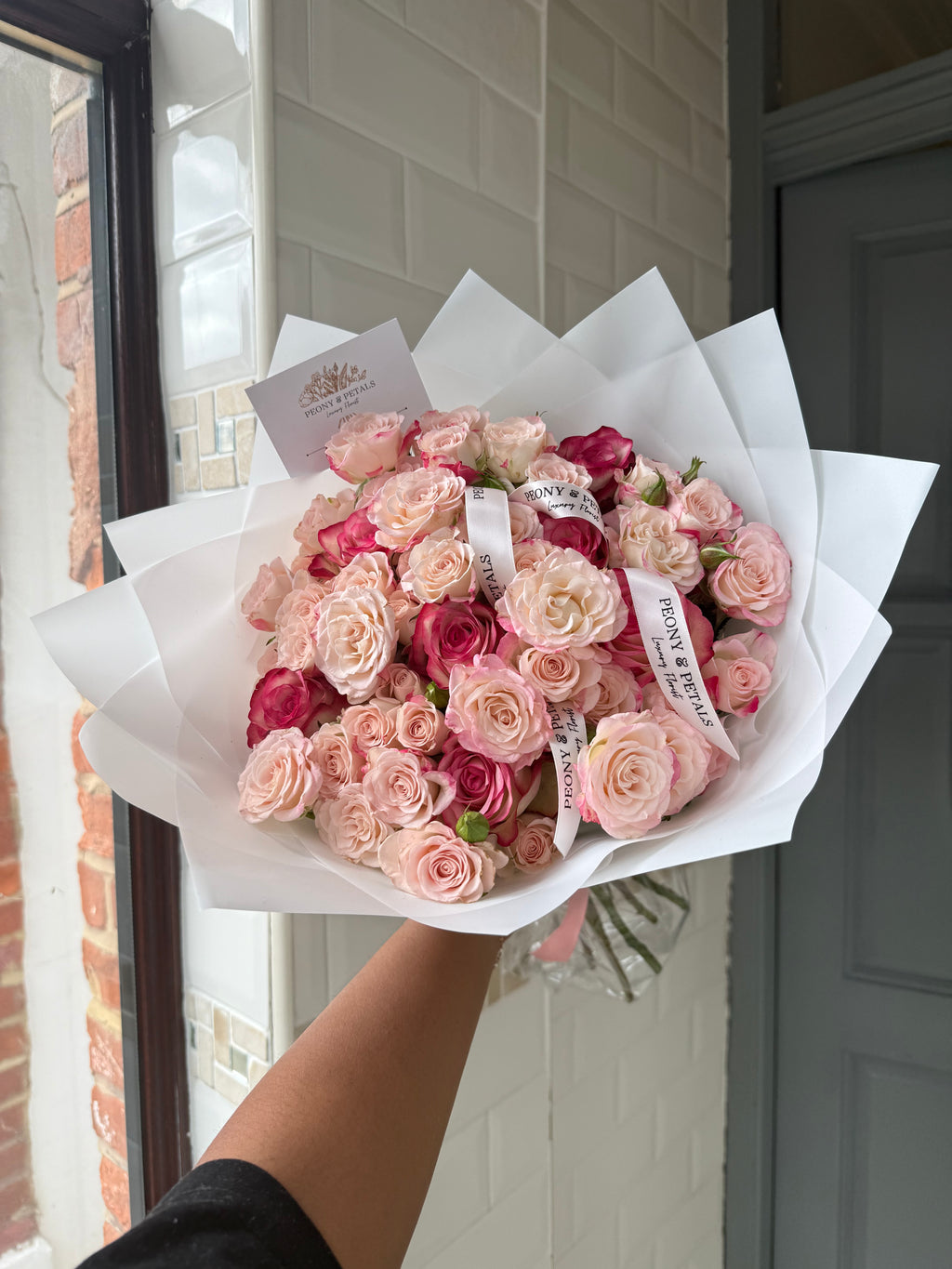 Rosé Fresca Medium Mixed Bouquet