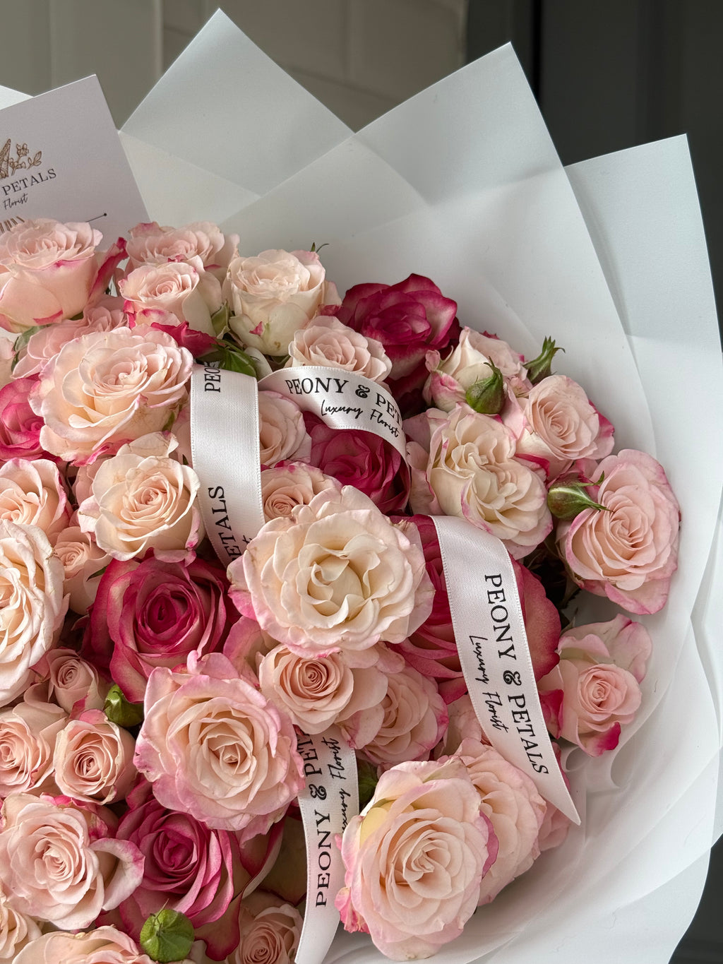 Rosé Fresca Medium Mixed Bouquet