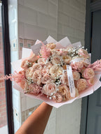 Blush Chantilly Medium Mixed Bouquet