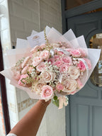 Rose Quartz Medium Mixed Bouquet