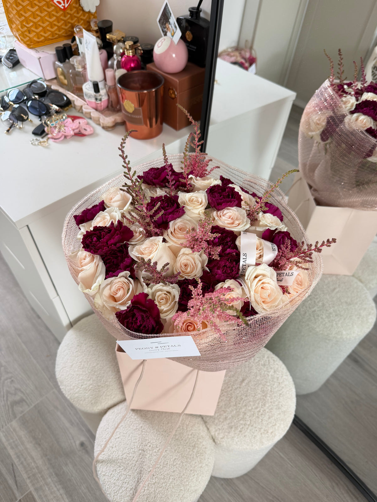 Bordeaux Blush Large
