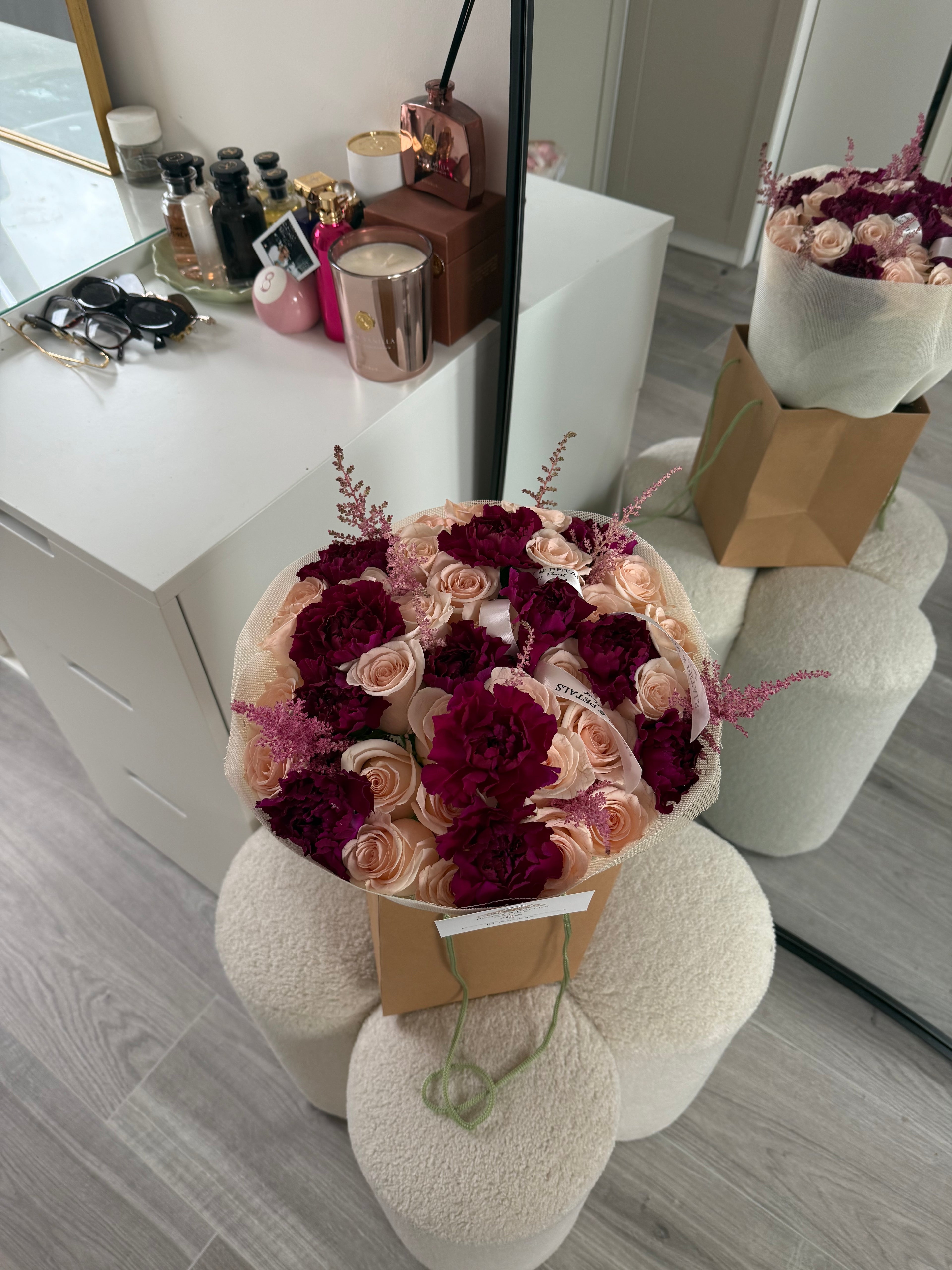 Bordeaux Blush Large