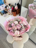20 peony stem with filler
