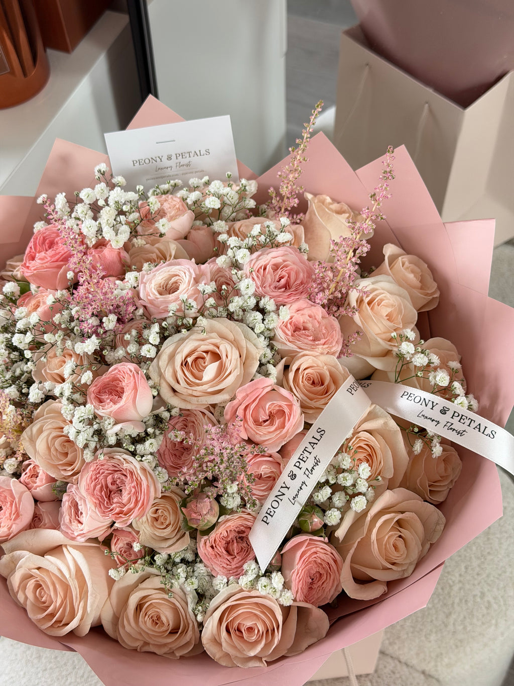 Blush Chantilly Large Bouquet