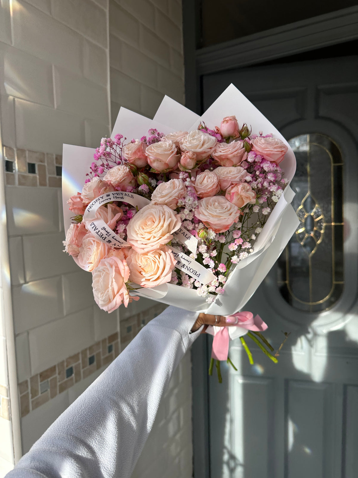 Blush Rose Small Mixed Bouquet