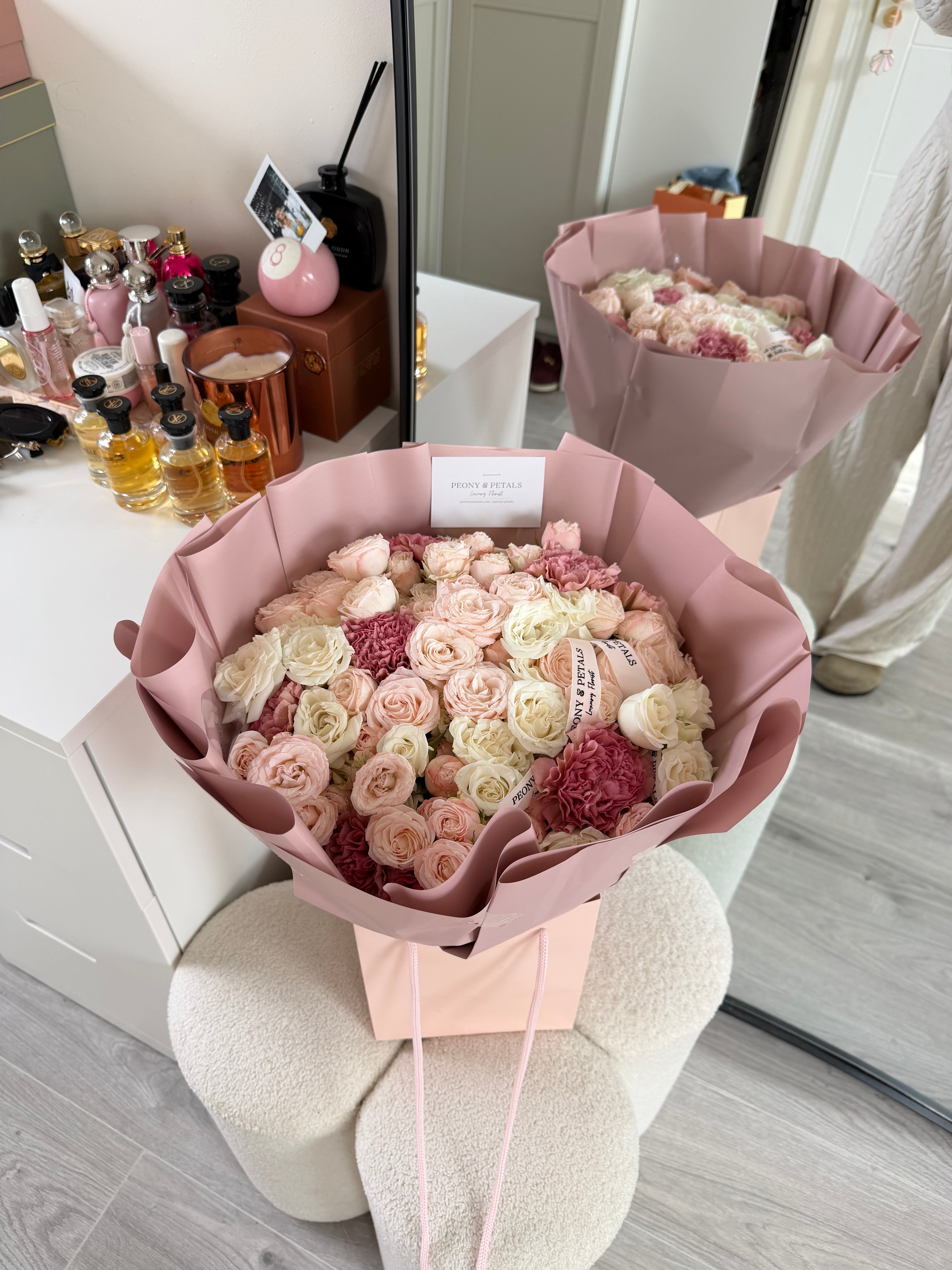 Rosé Élan Extra Large Mixed Bouquet