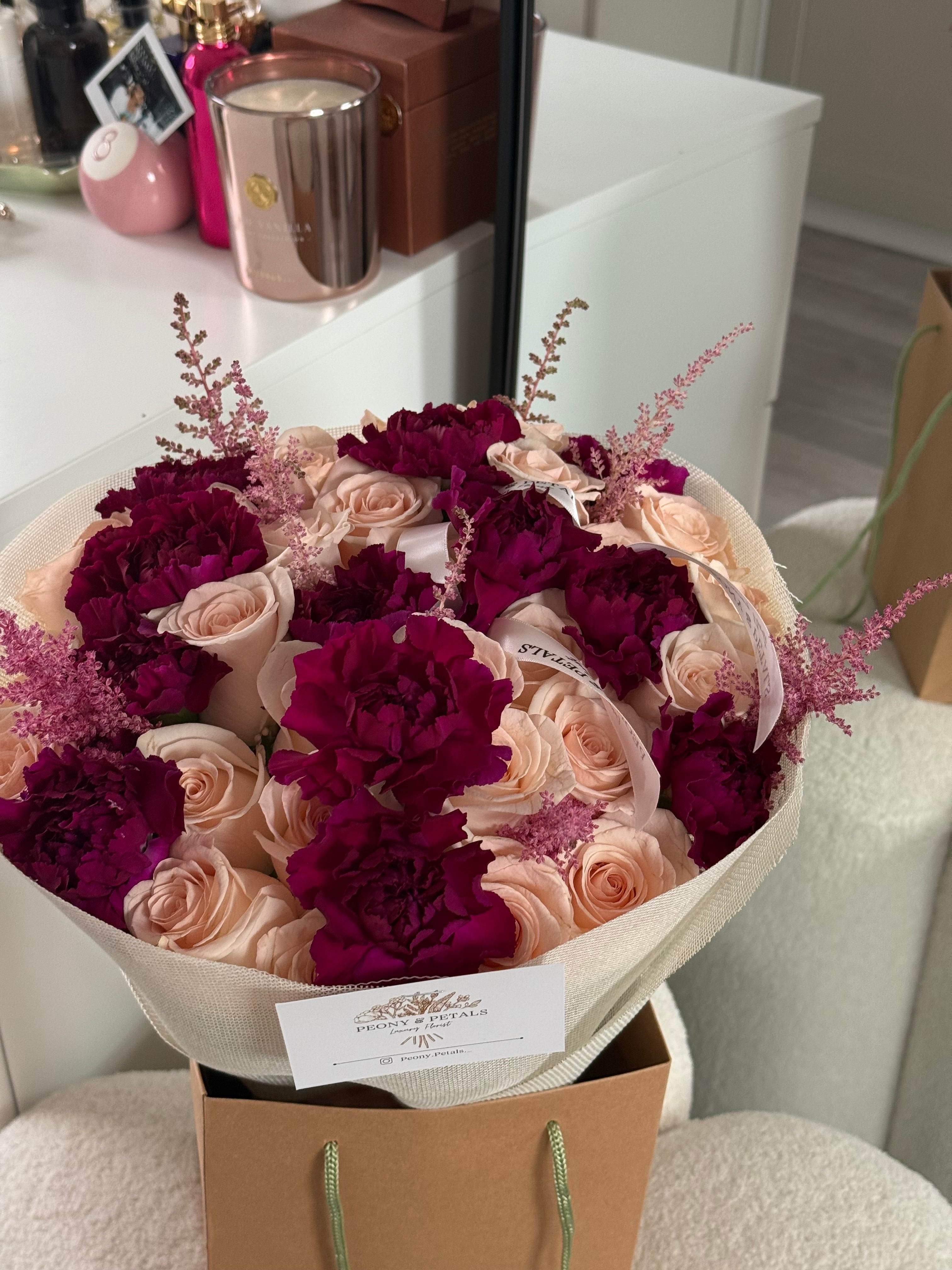 Bordeaux Blush Large