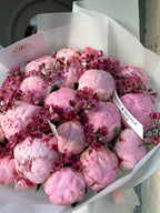 Bouquet of Pink Peonies | 20 Stems