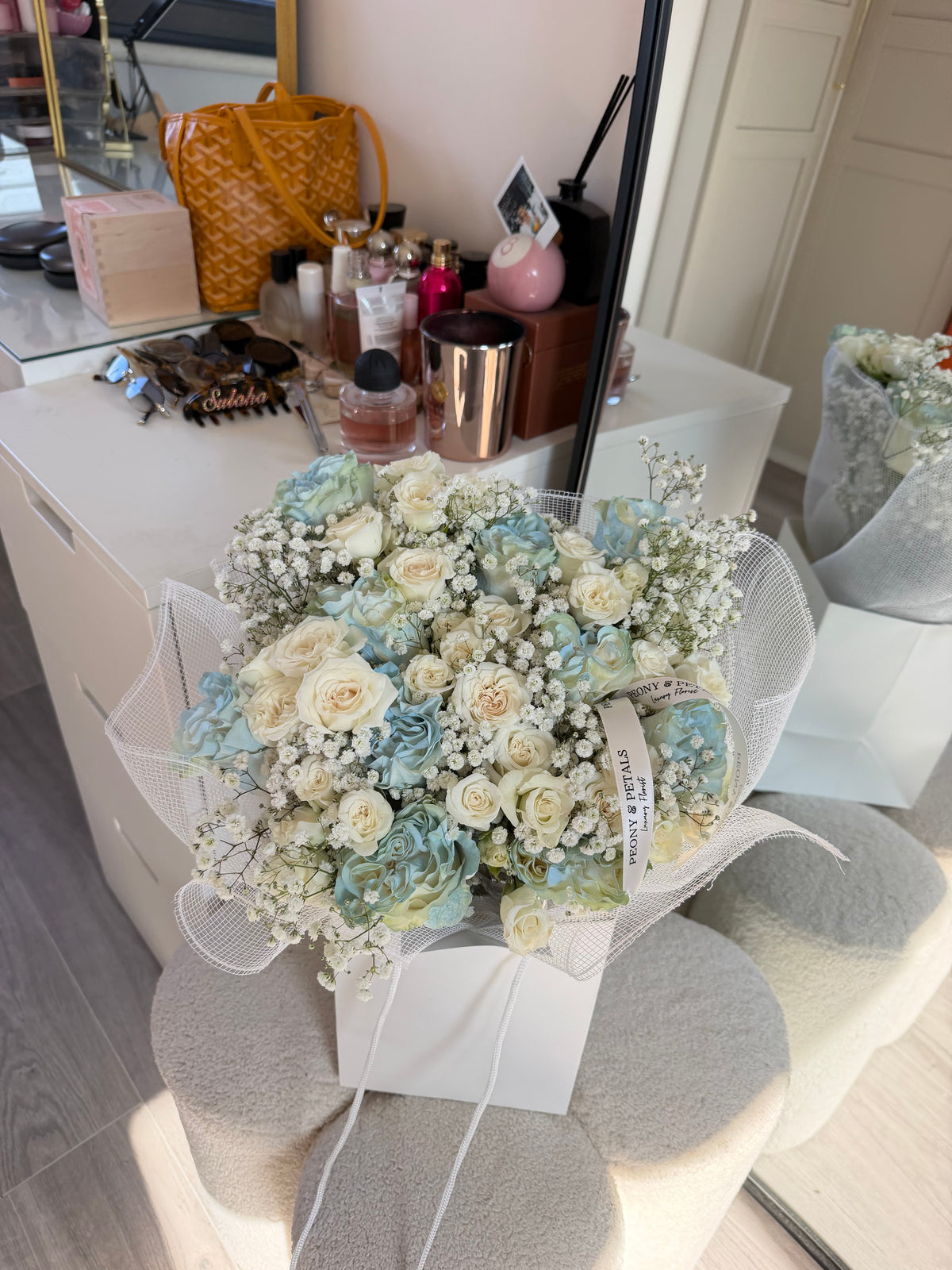 Ivory Skies Medium Mixed Bouquet