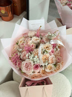 Blush Chantilly Medium Mixed Bouquet