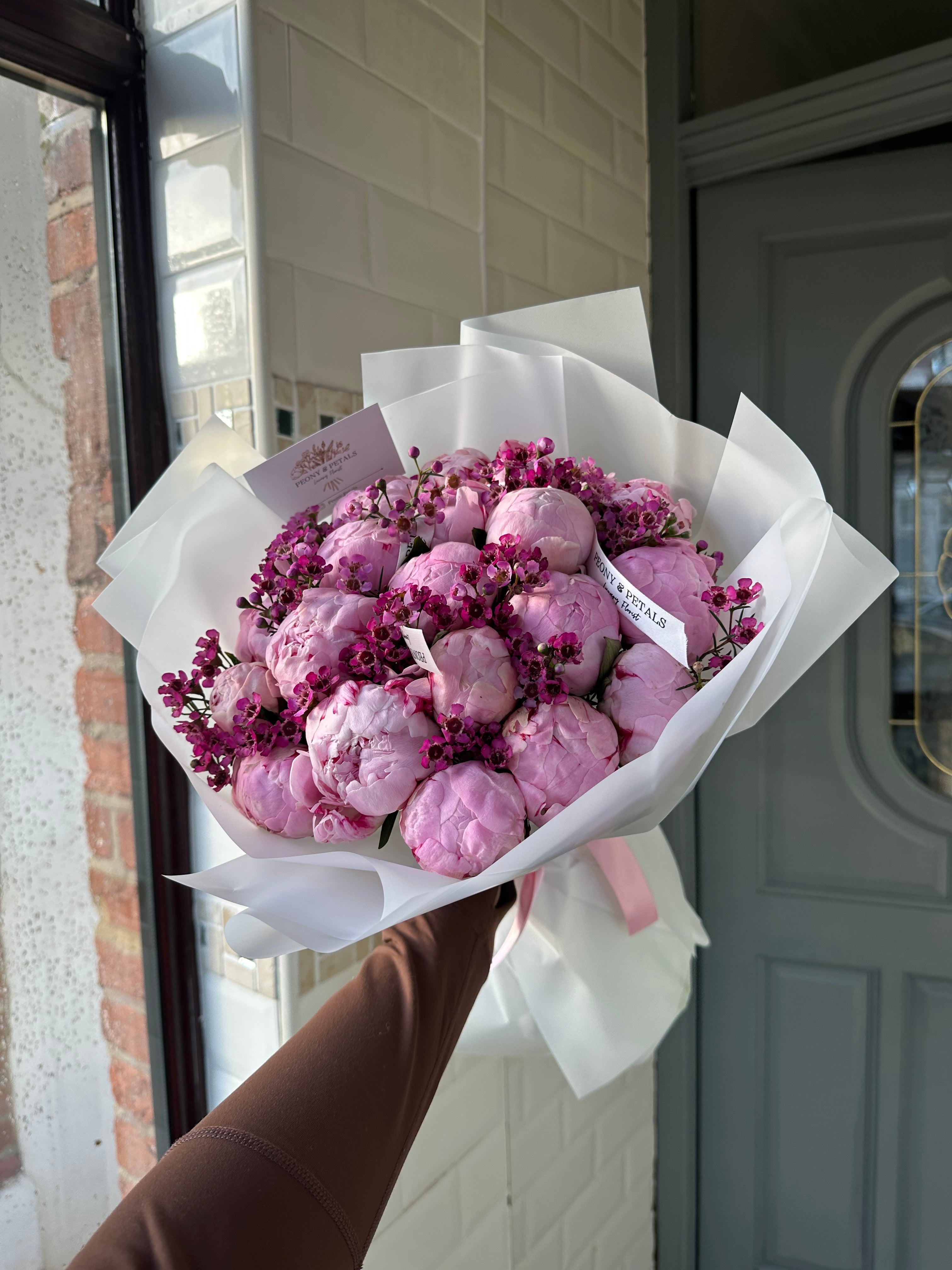 Bouquet of Pink Peonies | 20 Stems