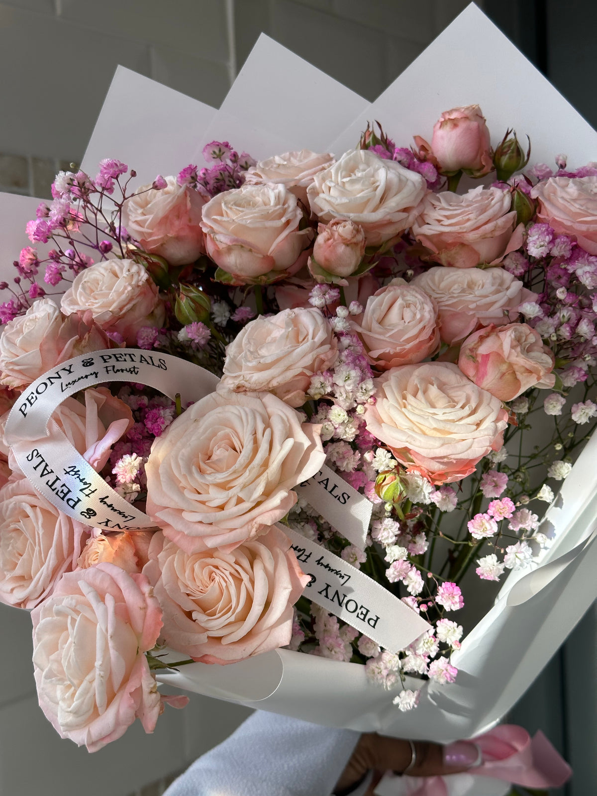 Blush Rose Small Mixed Bouquet