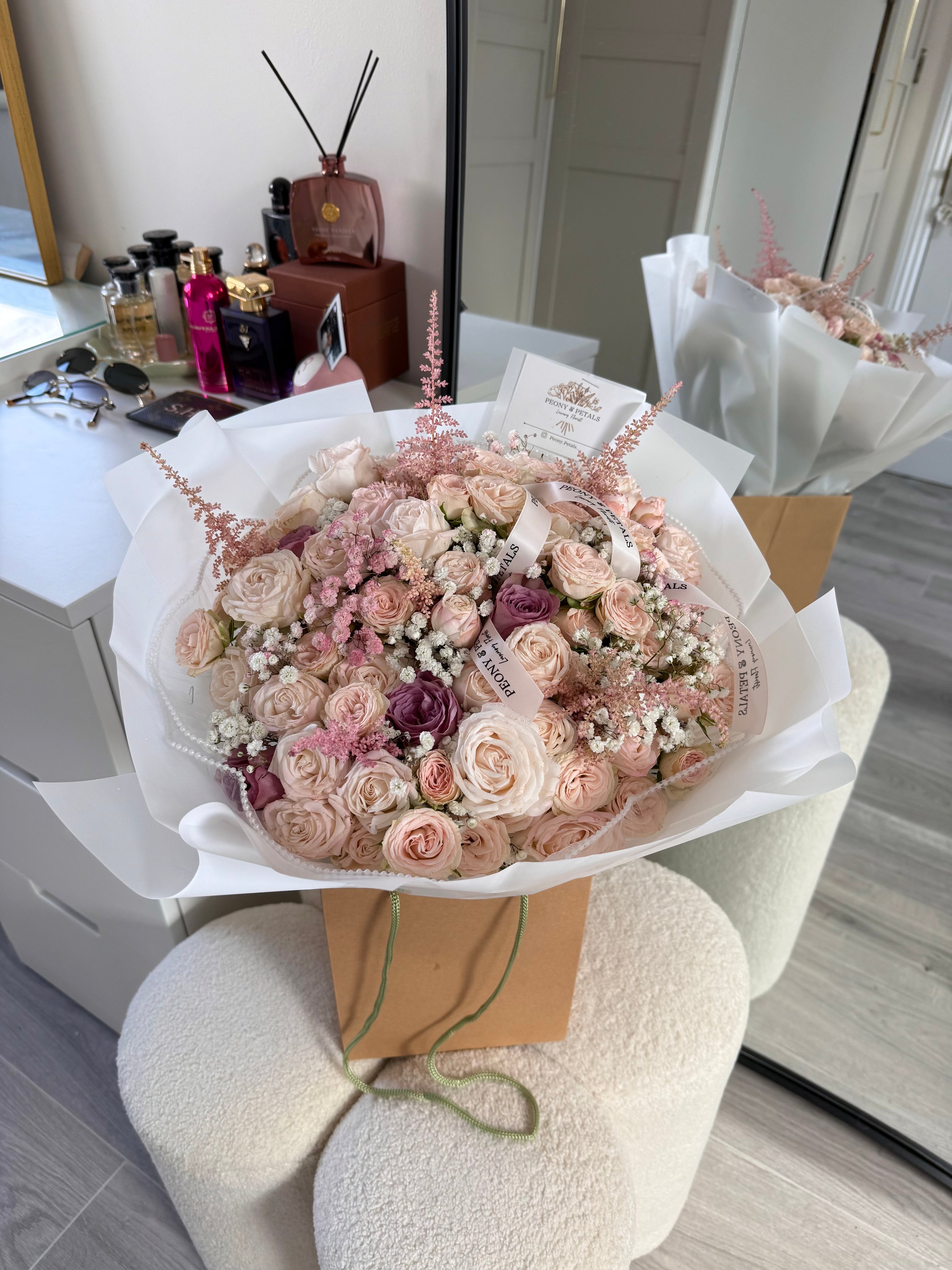 Belle Large Mixed Rose Bouquet