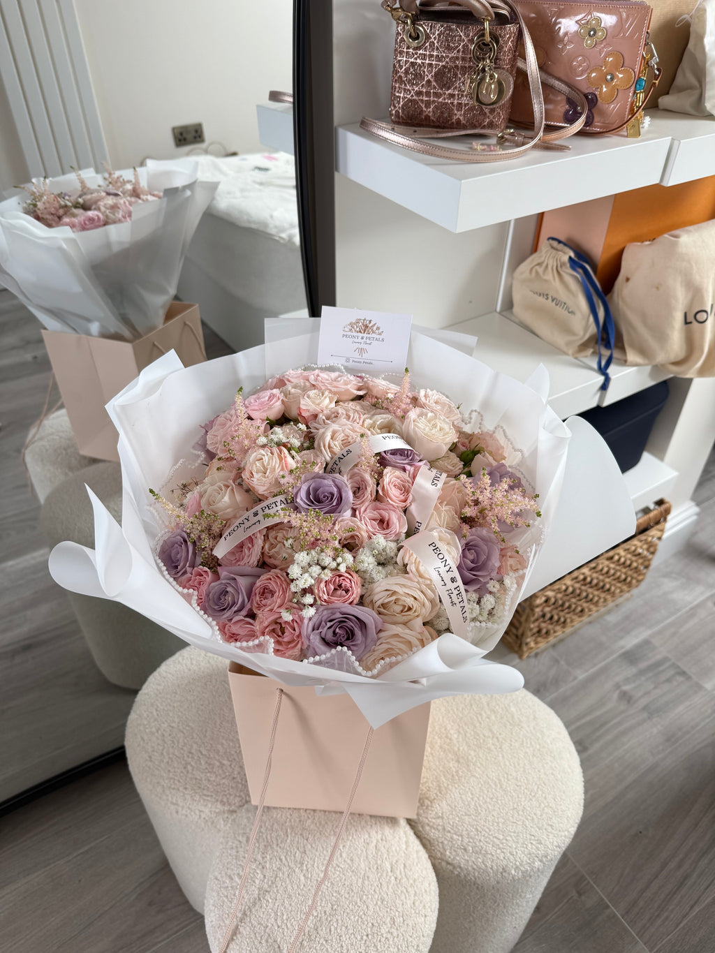 Belle Large Mixed Rose Bouquet