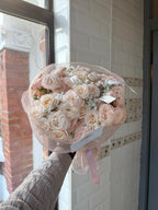 Blush Opaline Medium Mixed Bouquet