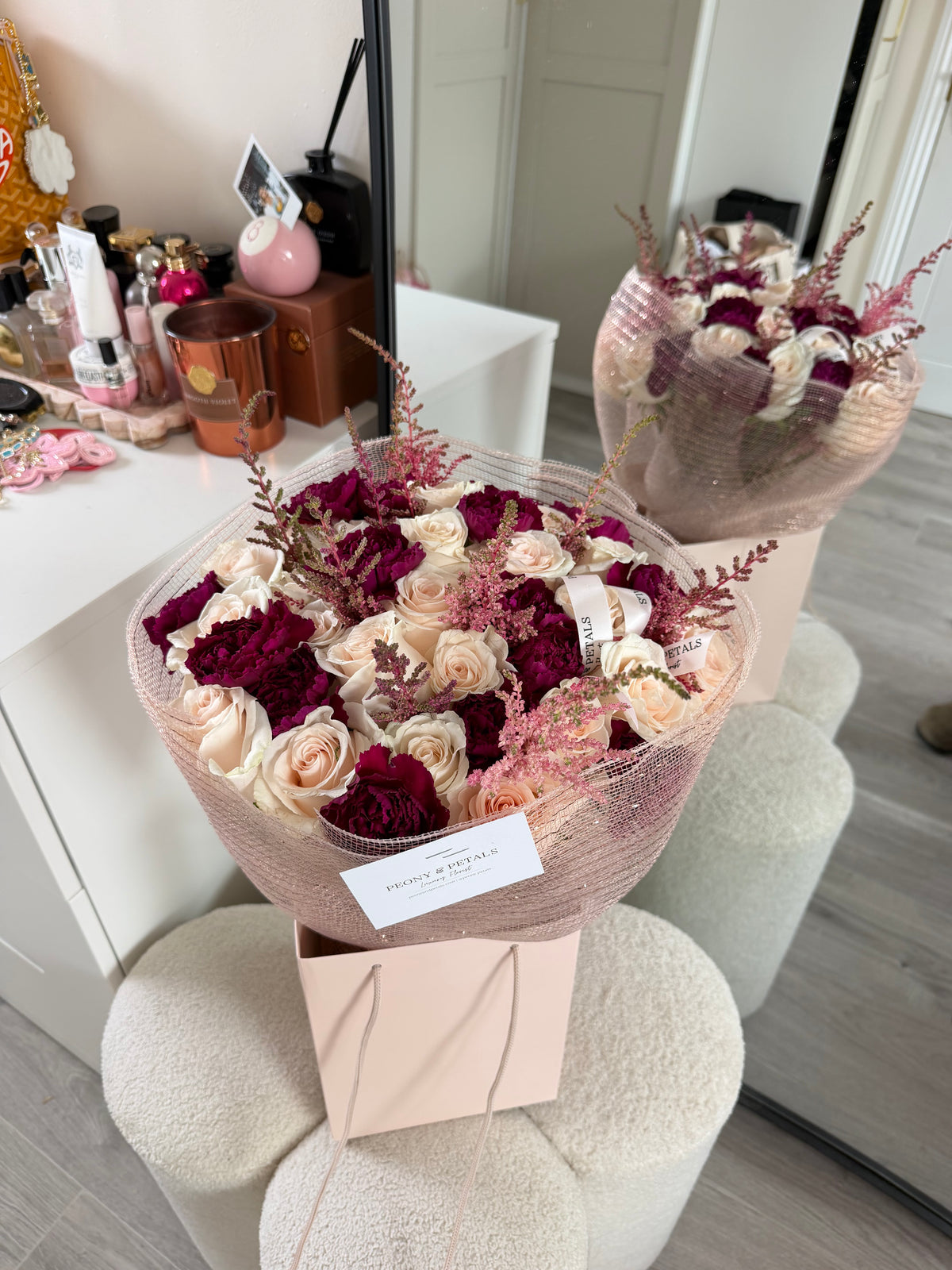 Bordeaux Blush Large