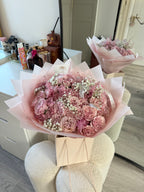 Lilac Baby Flow Large Mixed Bouquet