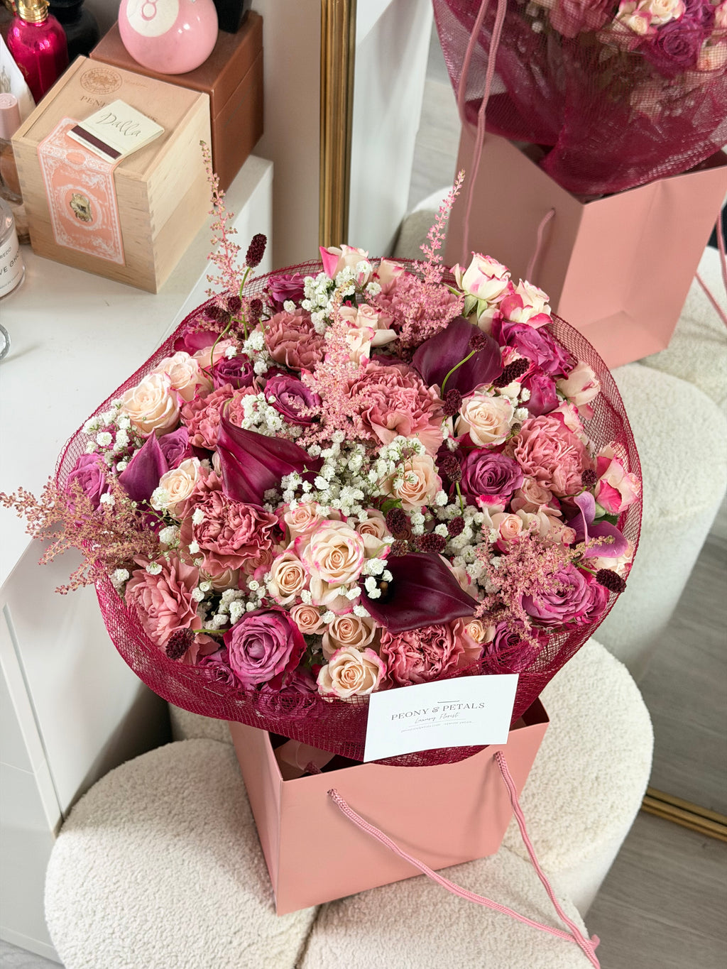 Mulberry Reverie Extra Large Mixed Bouquet