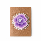 Bespoke Flower Card - Lilac