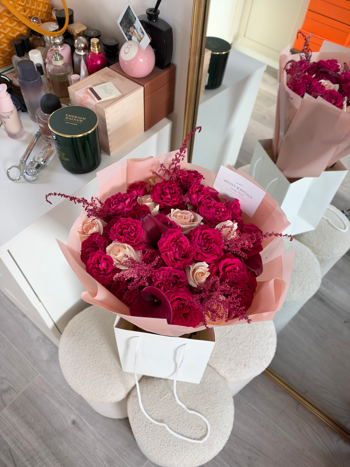 Framboise Medium Mixed Bouquet